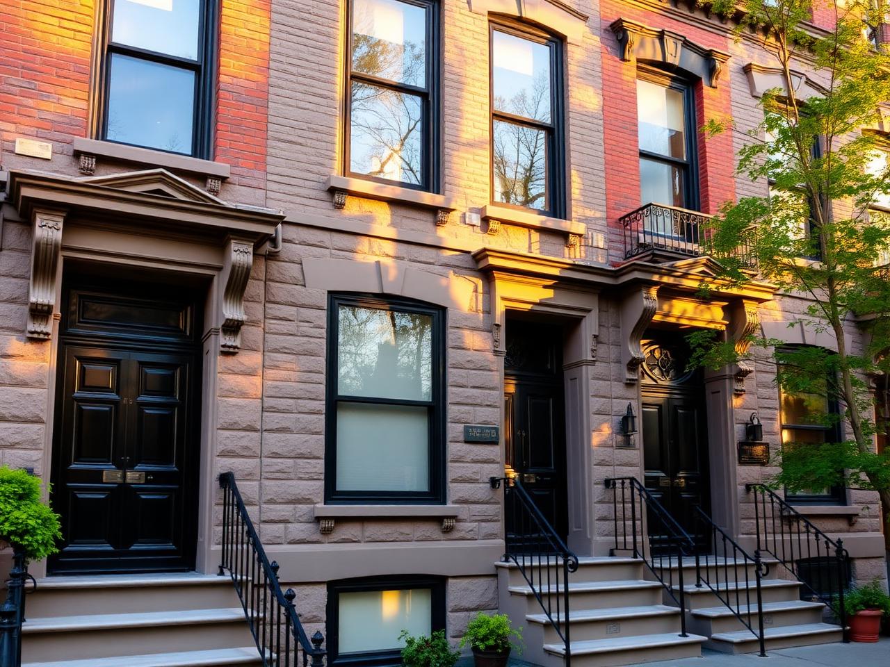 Bed-Stuy Brownstone Facade